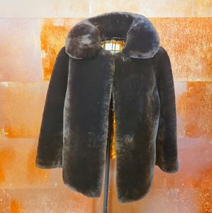Vintage ZCMI Mouton fur coat